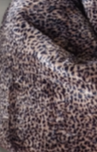 Dark Animal Print Leopard Skin Faux Fur Luxury High Quality Bean Bag